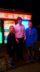 Western Cotillion night! Poor Spencer! 